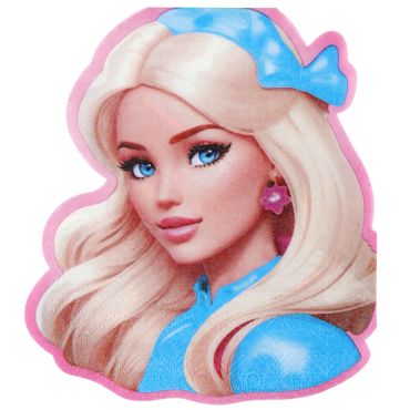 Serviettes en papier Girly x20, décoration de table festive et colorée | jourdefete.com