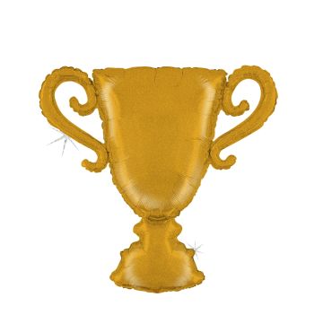 ballon coupe en or avec paillettes 84 cm