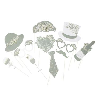 Faites de belles photos lors de votre événement avec ce kit photobooth de la collection Greenery | jourdefete.com