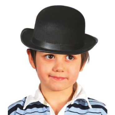 Chapeau Melon Noir Enfant
