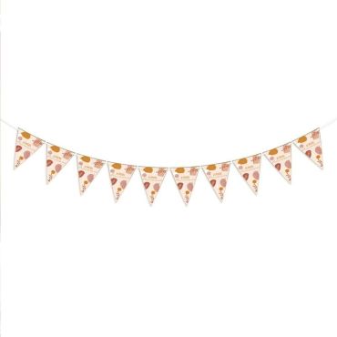 Guirlande à fanions - Joyeux Anniversaire - Collection Terracotta | jourdefete.com