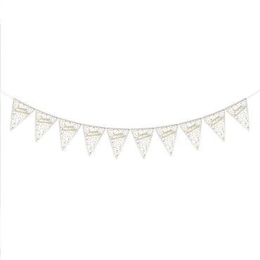 Guirlande à fanions - Joyeux Anniversaire - Collection Confettis | jourdefete.com