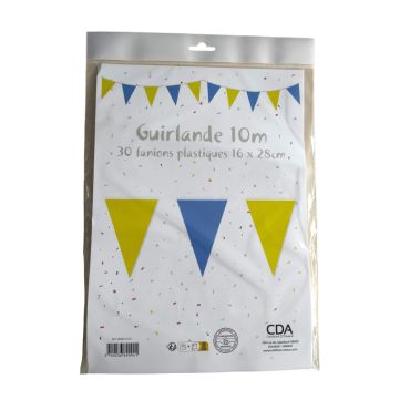 Cette guirlande sera parfaite pour soutenir à fond les matchs de l'ASM Clermont Auvergne et pour fêter ses victoires | jourdefete.com