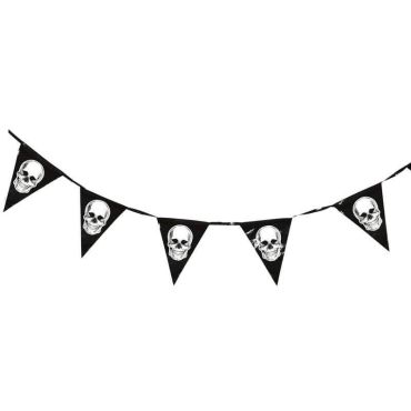 guirlande-fanions-plastique-tete-de-mort-halloween-pirate|jourdefete.com guirlande-fanions-plastique-tete-de-mort-halloween-pirate|jourdefete.com