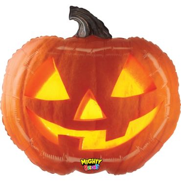 Ballon citrouille lumineuse Jack O' Lantern Halloween | jourdefete.com