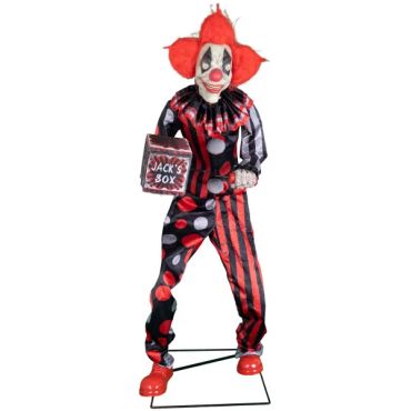 Automate clown maléfique Halloween articulé avec boîte à musique Jack's Box | jourdefete.com Automate clown maléfique Halloween articulé avec boîte à musique Jack's Box | jourdefete.com