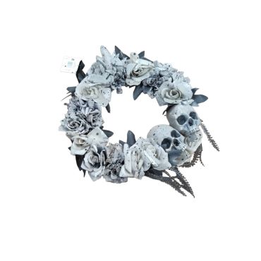 Une couronne de porte pour une belle fête d'halloween  | jourdefete.com