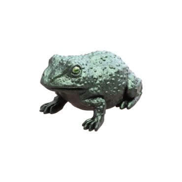 Crapaud en plastique vert irisé pour décoration Halloween | jourdefete.com