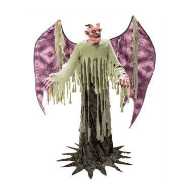 diable animé avec ailes 210 cm
