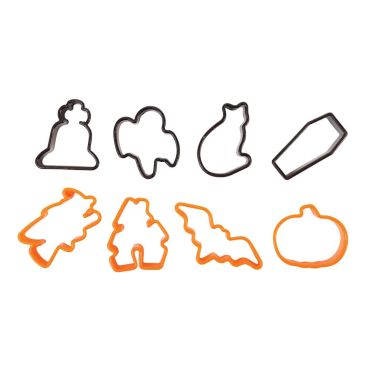 Lot de 8 emporte-pièces pour biscuits sur le thème d’Halloween | jourdefete.com