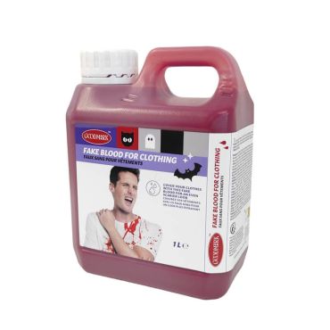 Couvrez vos vêtements avec ce faux sang pour un look encore plus effrayant | jourdefete.com