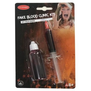 kit faux sang avec seringue | jourdefete.com