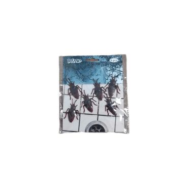 Ce set de 6 cafards est une parfaite décoration de table pour Halloween | jourdefete.com