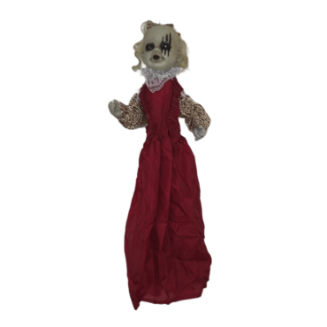 Cette poupée animée pour Halloween fera de jolis bruits de bébé avant de révéler sa véritable nature et de prononcer un rire maléfique. | jourdefete.com