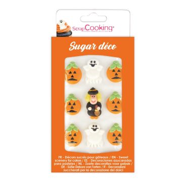 Des décorations en sucre pour ajouter sur vos patisseries d'halloween | jourdefete.com