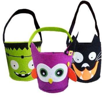 Halloween – Panier en Feutrine – 3 modèles au choix | Jourdefete.com