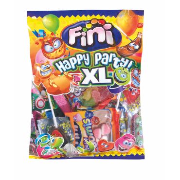 Sachet Fini Happy Party XL de bonbons assortis | jourdefete.com.