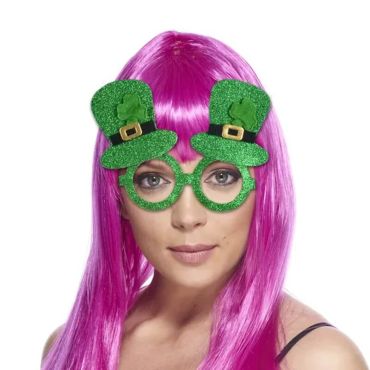 Paire de lunettes sans verres pour Saint-Patrick | jourdefete.com