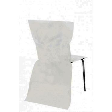 Housses de Chaise en Intissé Blanc
