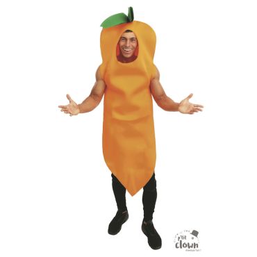 Costume humoristique en forme de carotte pour soirées déguisées | jourdefete.com