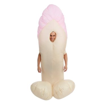 Costume gonflable zizi homme humour pour enterrement de vie de garçon | jourdefete.com