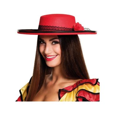 Chapeau de Danseuse Espagnol Femme