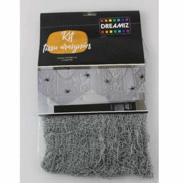 Tenture toile d'araignée