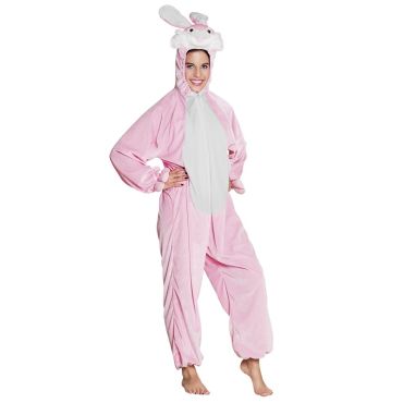 Costume Lapin en Peluche Ado