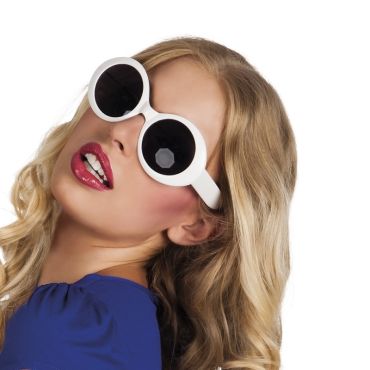 Lunettes Jackie Blanches