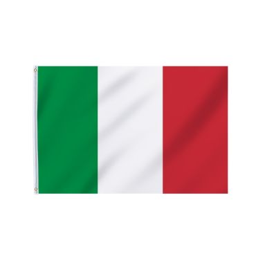 Drapeau de l’Italie 90 x 150 cm vert blanc rouge | jourdefete.com