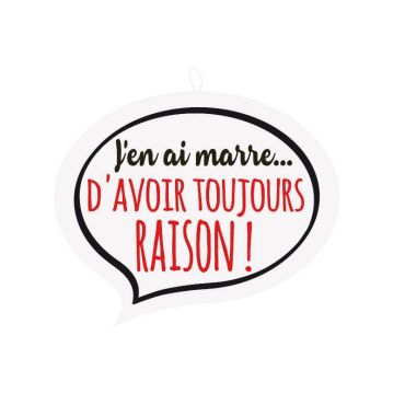 Coussin Bulle - Toujours Raison