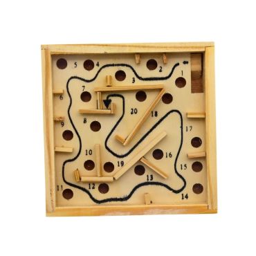 Jeu de labyrinthe en bois avec obstacles pour enfants et adultes | jourdefete.com Jeu de labyrinthe en bois avec obstacles pour enfants et adultes | jourdefete.com