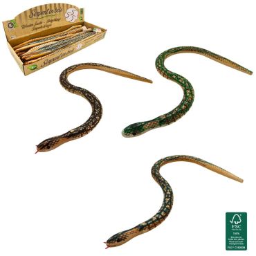Serpent articulé en bois jouet enfant articulé 50 cm pour animations et jeux | jourdefete.com Serpent articulé en bois jouet enfant articulé 50 cm pour animations et jeux | jourdefete.com