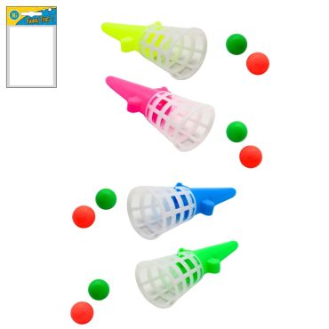 Jeu de lancer avec balles et panier pour enfants | jourdefete.com