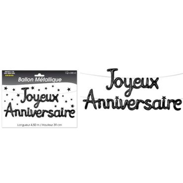 joyeux-anniversaire-noir-guirlande | jourdefete.com