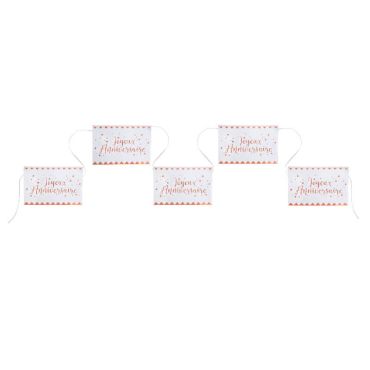 banderole-joyeux-anniversaire-rose-gold | jourdefete.com