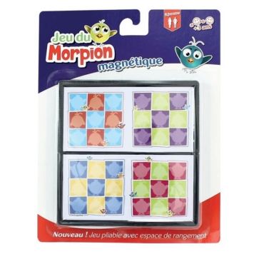"Jeu du Morpion" Pliage et Magnétique 