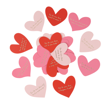 Jeu de questions "Lovely Time" pour couples, moments complices et romantiques | jourdefete.com