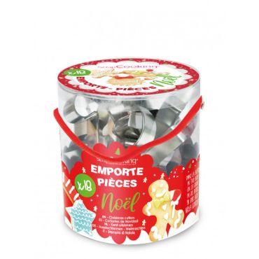 seau 18 découpoirs | jourdefete.com