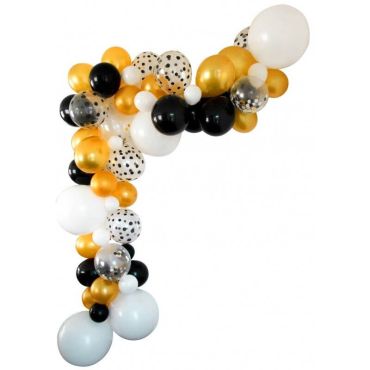 kit guirlande de 50 ballons organiques de 5 mètres | jourdefete.com