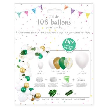 kit 108 ballons arche | jourdefete.com