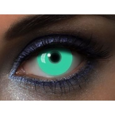 Lentilles Fantaisies - Vert - "UV Green" - 1 Jour (Sans correction) | jourdefete.com