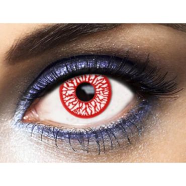 Lentilles 1 jour (sans correction) "Blood Shot" | jourdefete.com