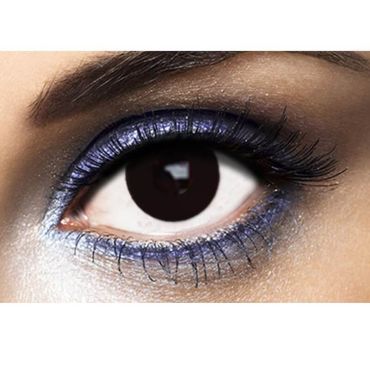 Lentilles 1 jour (sans correction) "Black Out" | jourdefete.com