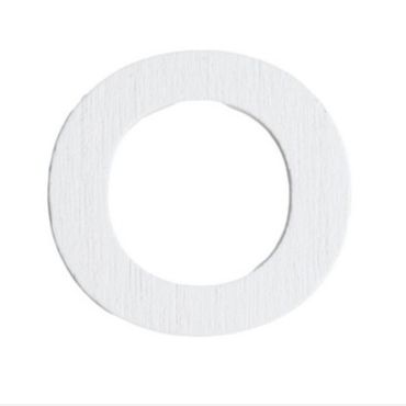 Lettre O en Bois Blanc - 5 cm