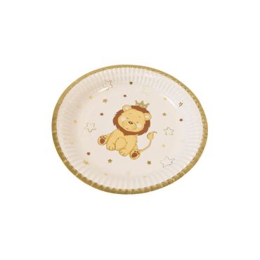 Lot de 6 assiettes - 18 cm - Lion | jourdefete.com