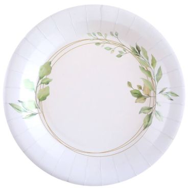 Lot de 10 assiettes - 22,5 cm - Ô Bonheur | jourdefete.com
