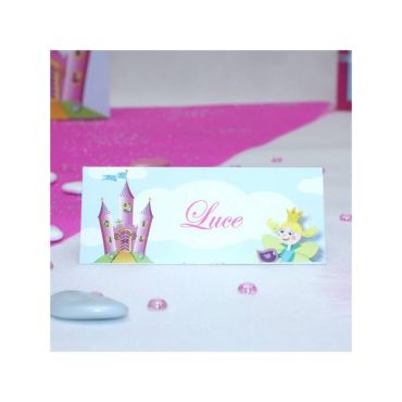 Lot de 10 marque-places - Château | jourdefete.com