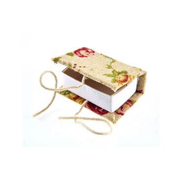 Lot de 2 contenants en forme de livre - Fleur | jourdefete.com