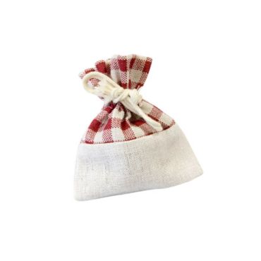 Lot de 4 Sachets Fantaisie - Vichy Rouge | jourdefete.com